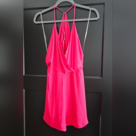 Hot Pink Romper - Picture 5 of 7